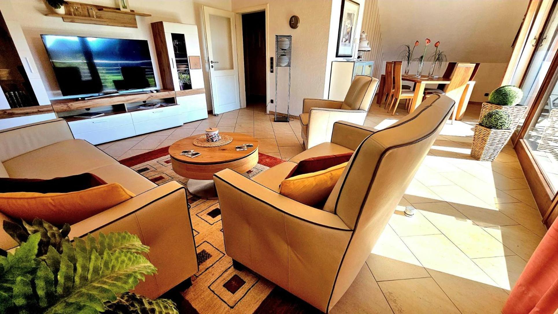 Apartment Lüneburg-melbeck, 100 Qm Mit Fernsicht, Ruhige Sackgasse Melbeck