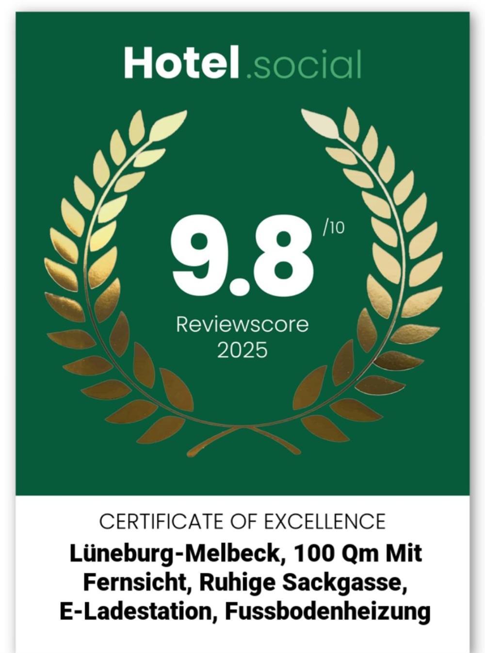 Appartement Lueneburg-melbeck, 105 Qm Mit Fernsicht, Ruhige Sackgasse, Wallbox, Fussbodenheizung Melbeck